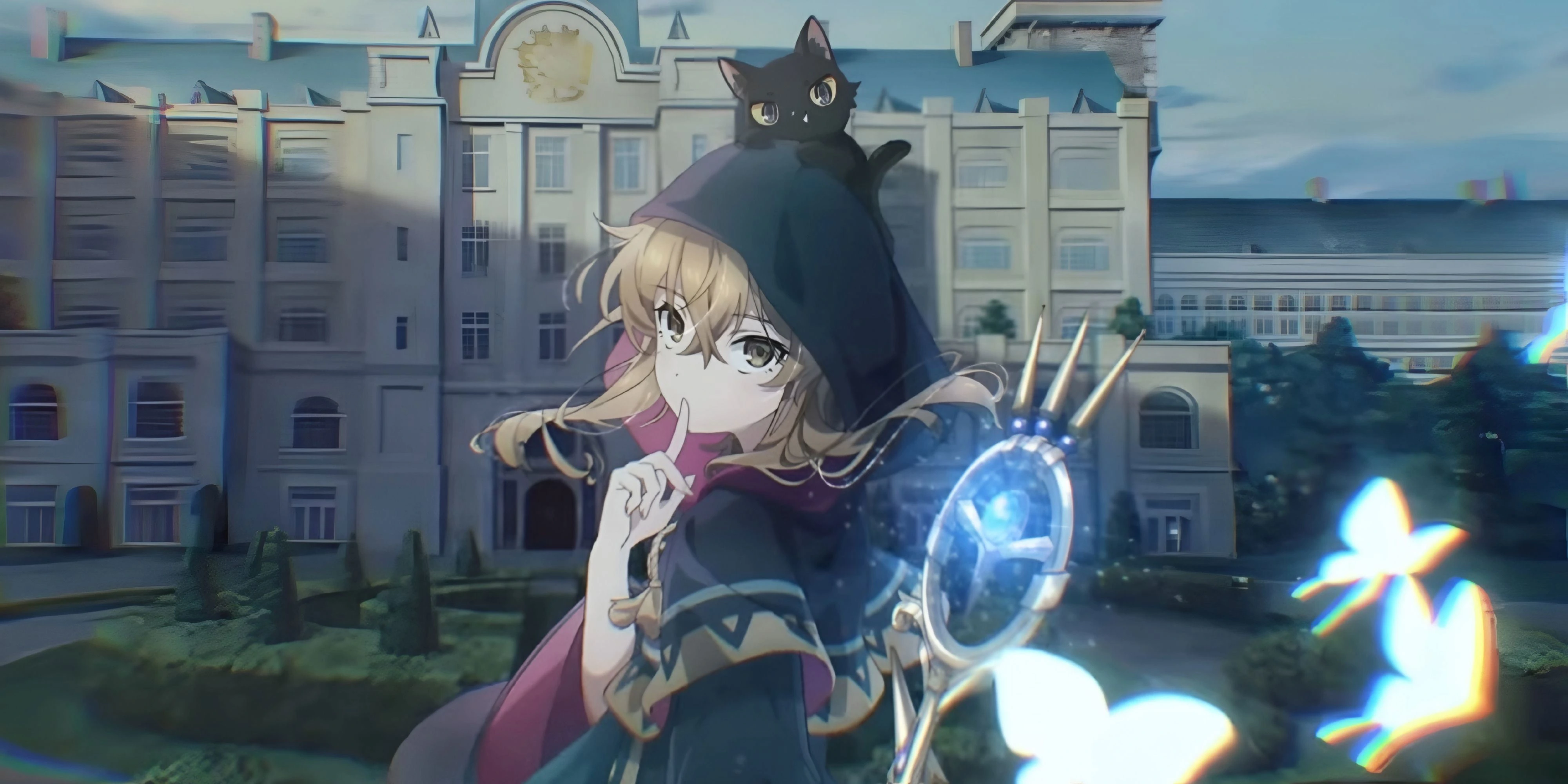 Chinmoku no Majo no Kakushigoto Banner